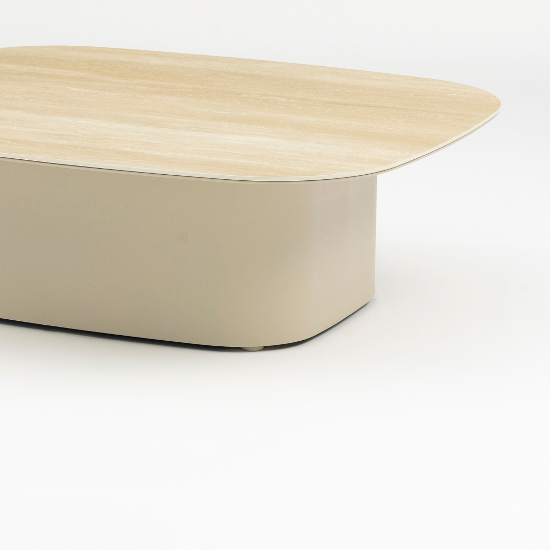 Wave 100cm Coffee Table - Mocha | PREORDER AUGUST