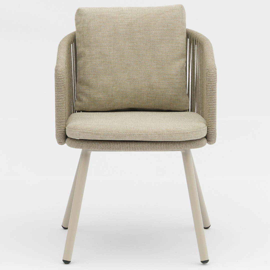 Set of 2: Harbour Outdoor Dining Chair - Mocha | PREORDER AUGUST