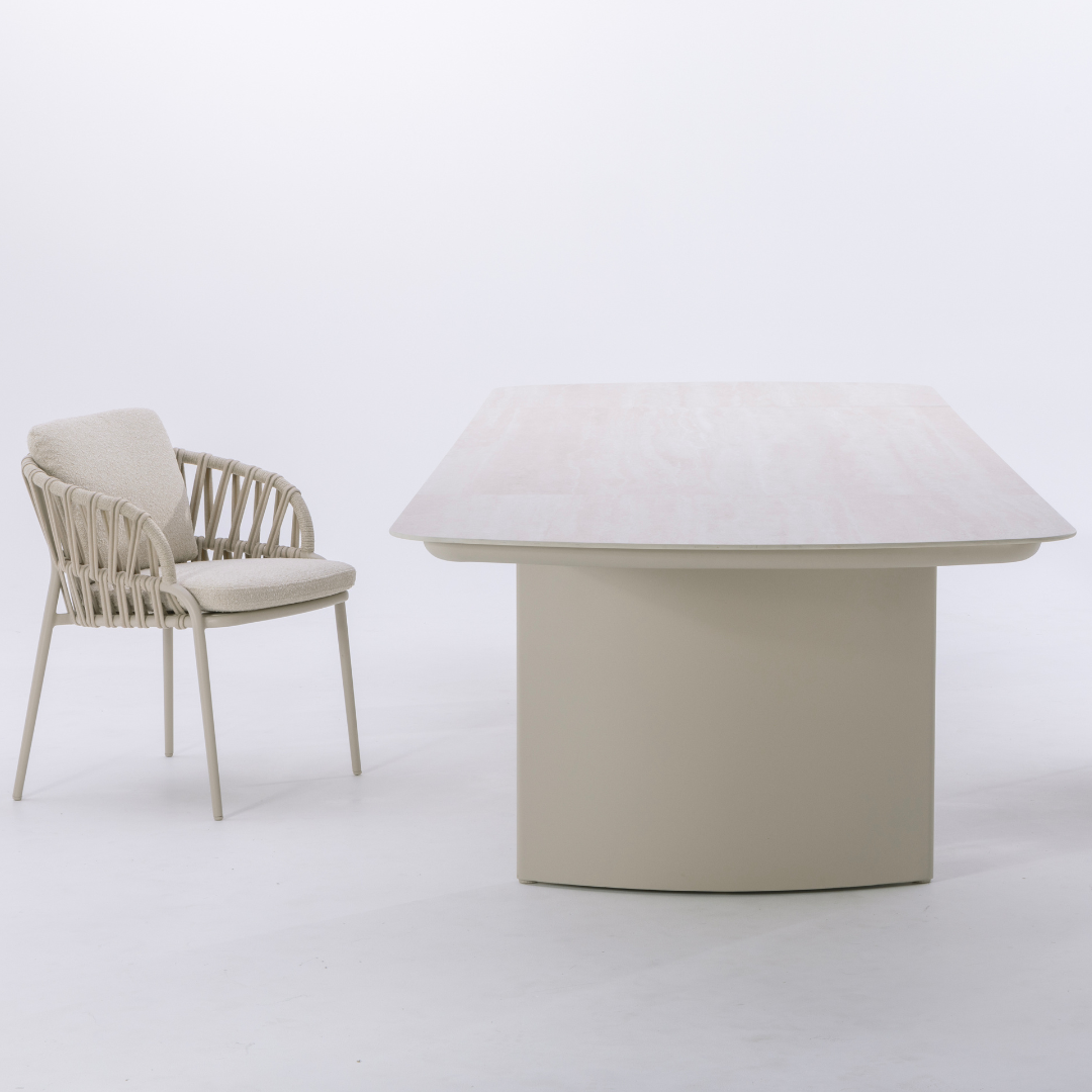 Horizon 3.6m Outdoor Dining Table - Mocha | PREORDER OCTOBER