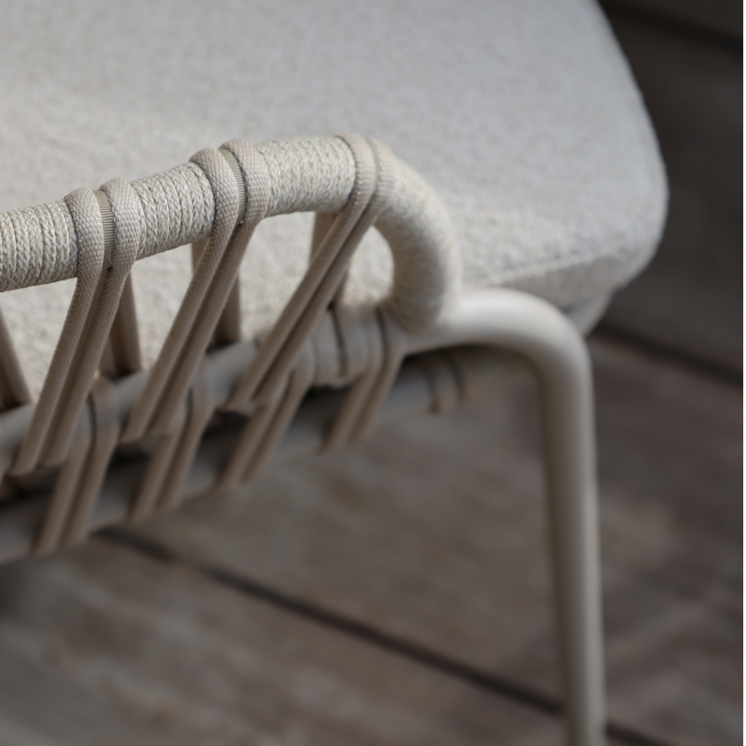 Set of 2: Noon Outdoor Dining Chairs - Mocha | PREORDER DECEMBER