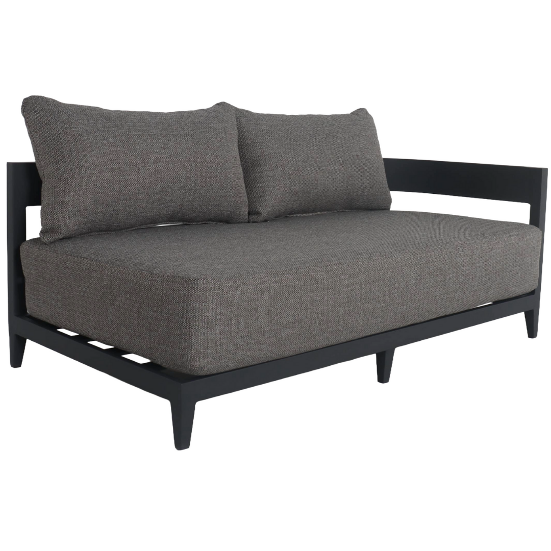 Porto Corner Outdoor Couch Set - Dark | PREORDER OCTOBER