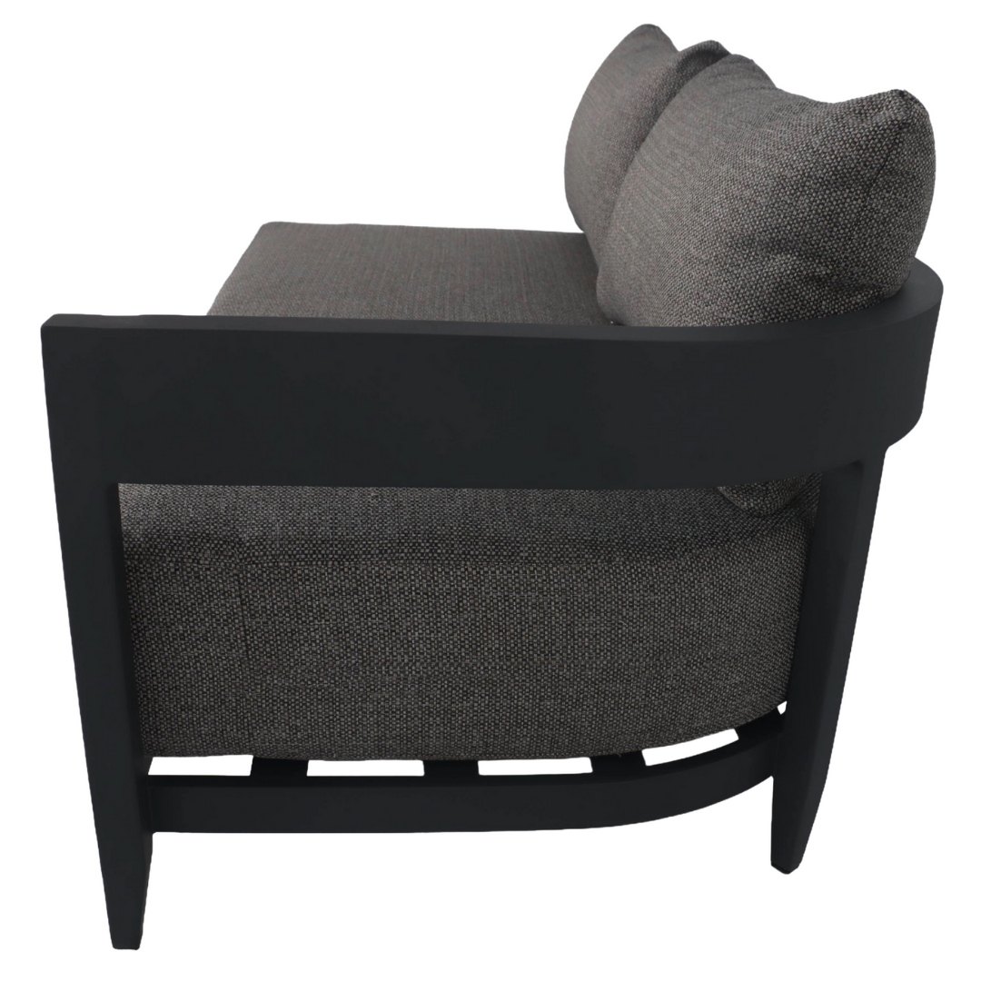 Porto Corner Outdoor Couch Set - Dark | PREORDER OCTOBER
