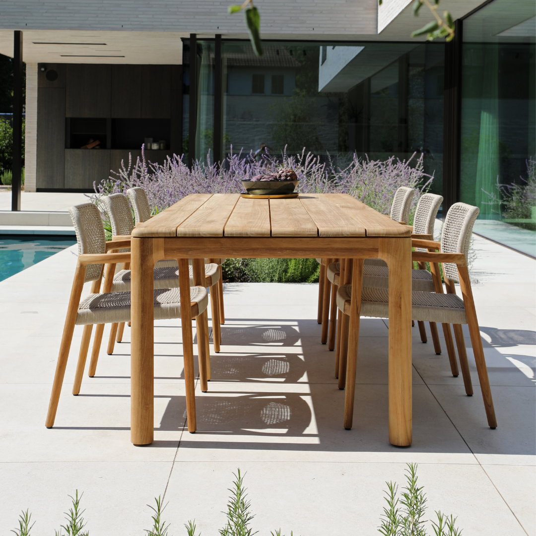 Tolo Teak 240cm Dining Table (lead time)