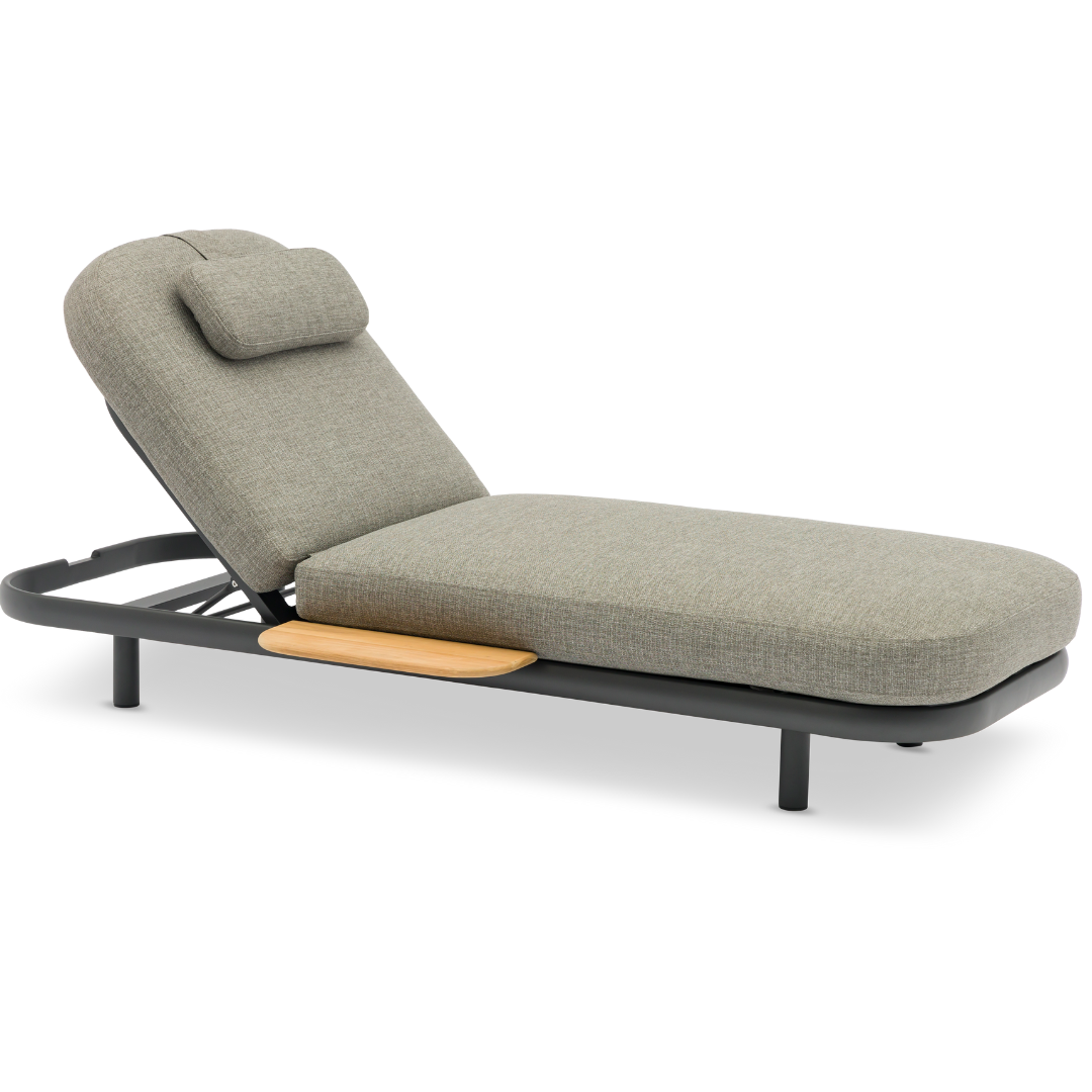Cloud Sun Lounger Set - Charcoal | PREORDER SEPTEMBER
