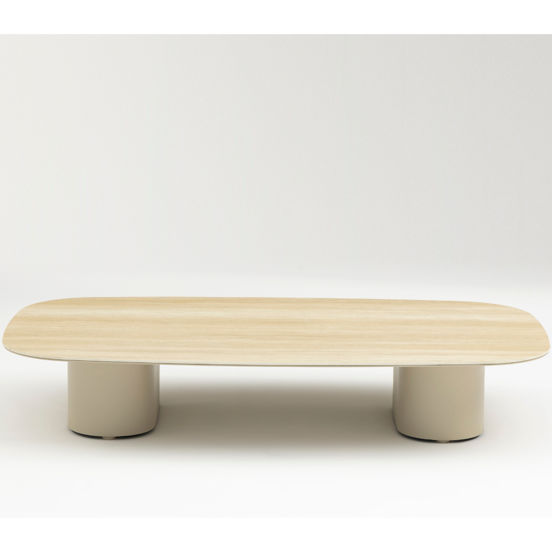 Wave 150cm Coffee Table - Mocha | PREORDER AUGUST