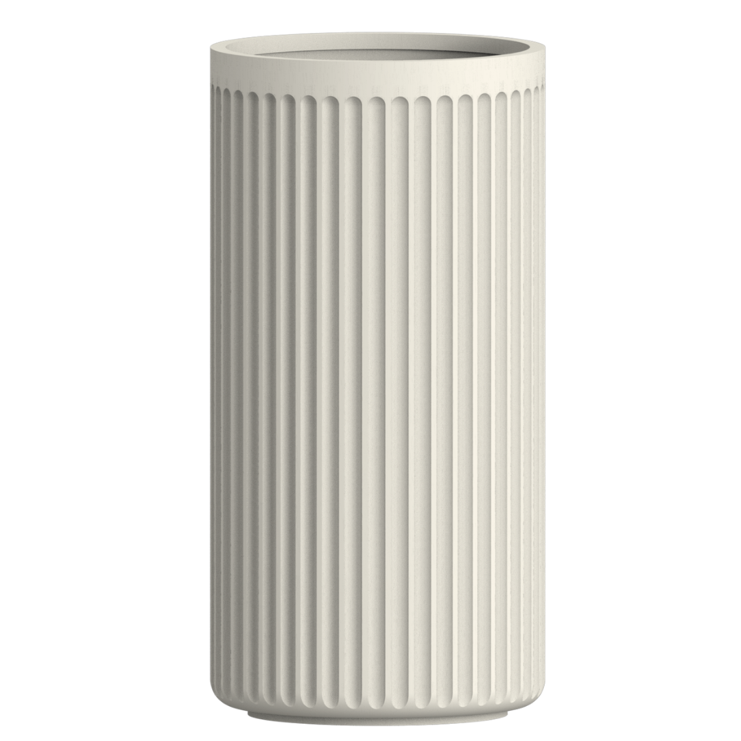 Doric Tall Planter - Natural Linen | PREORDER AUGUST