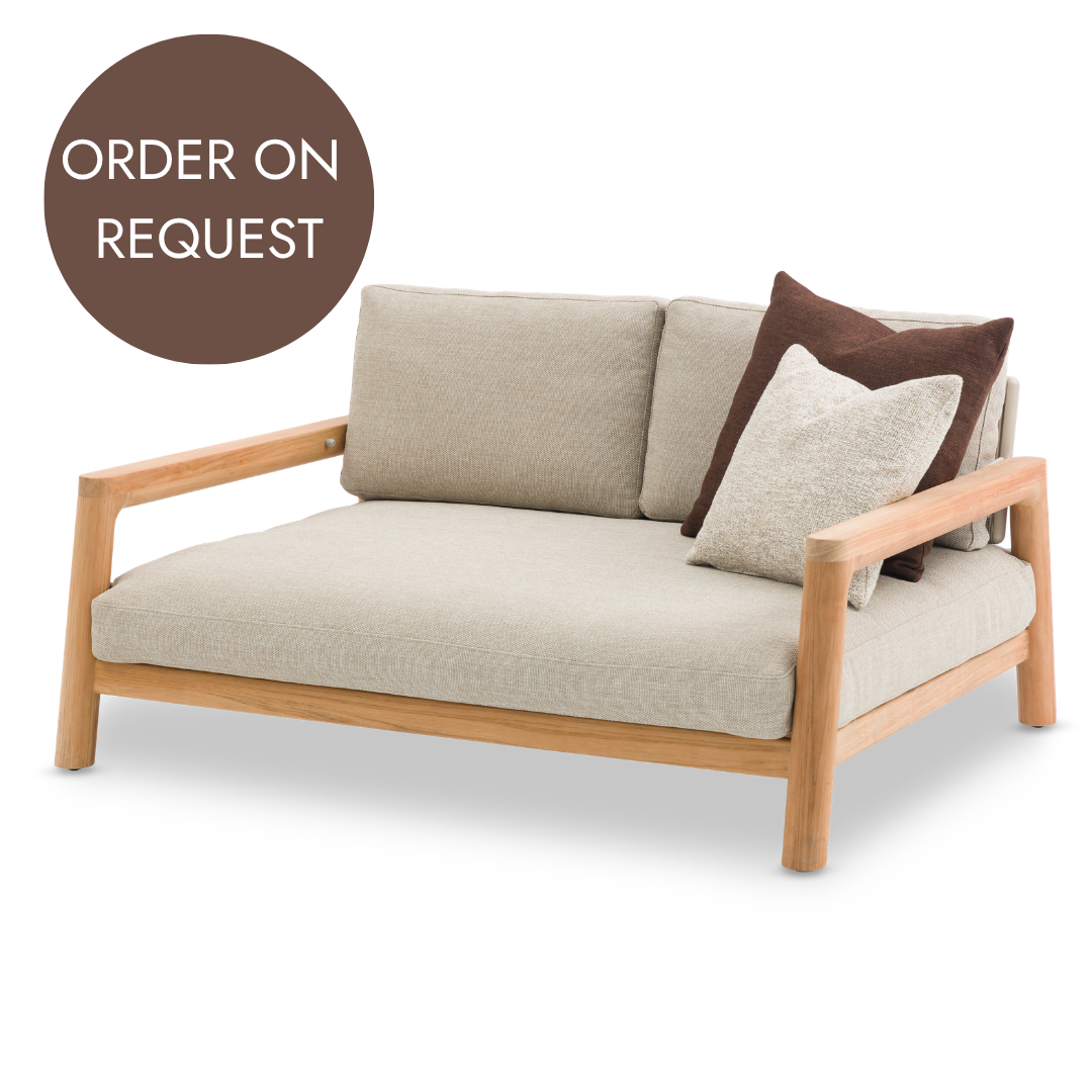 Tolo 2-Seater Sofa - Teak | ON REQUEST