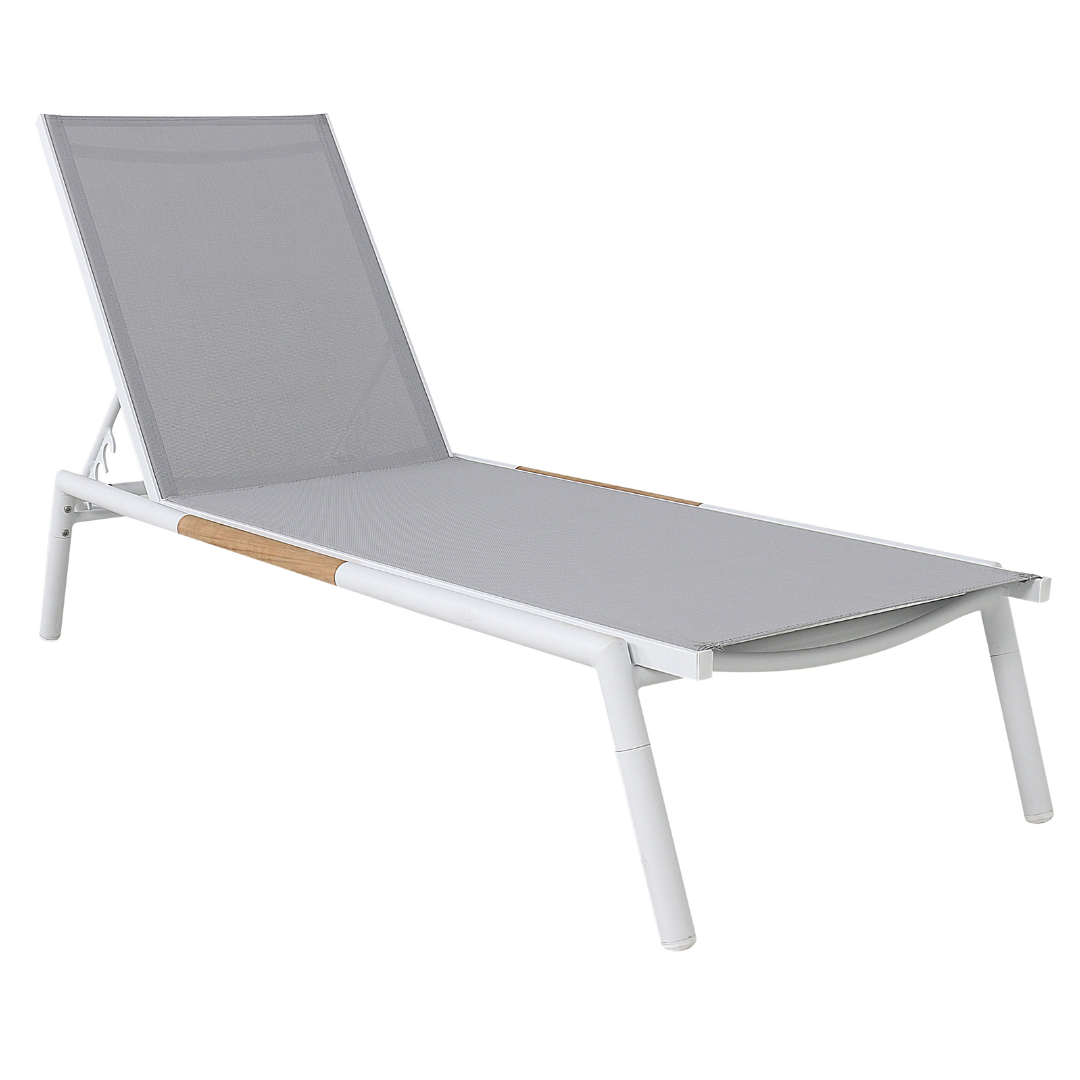 Faro Sun Lounger White