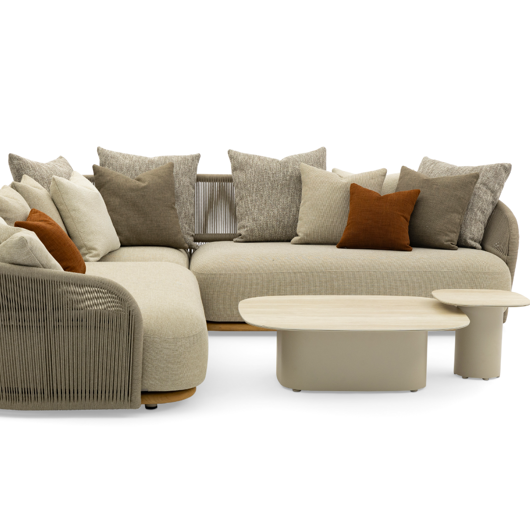 Wave 100cm Coffee Table - Mocha | PREORDER AUGUST