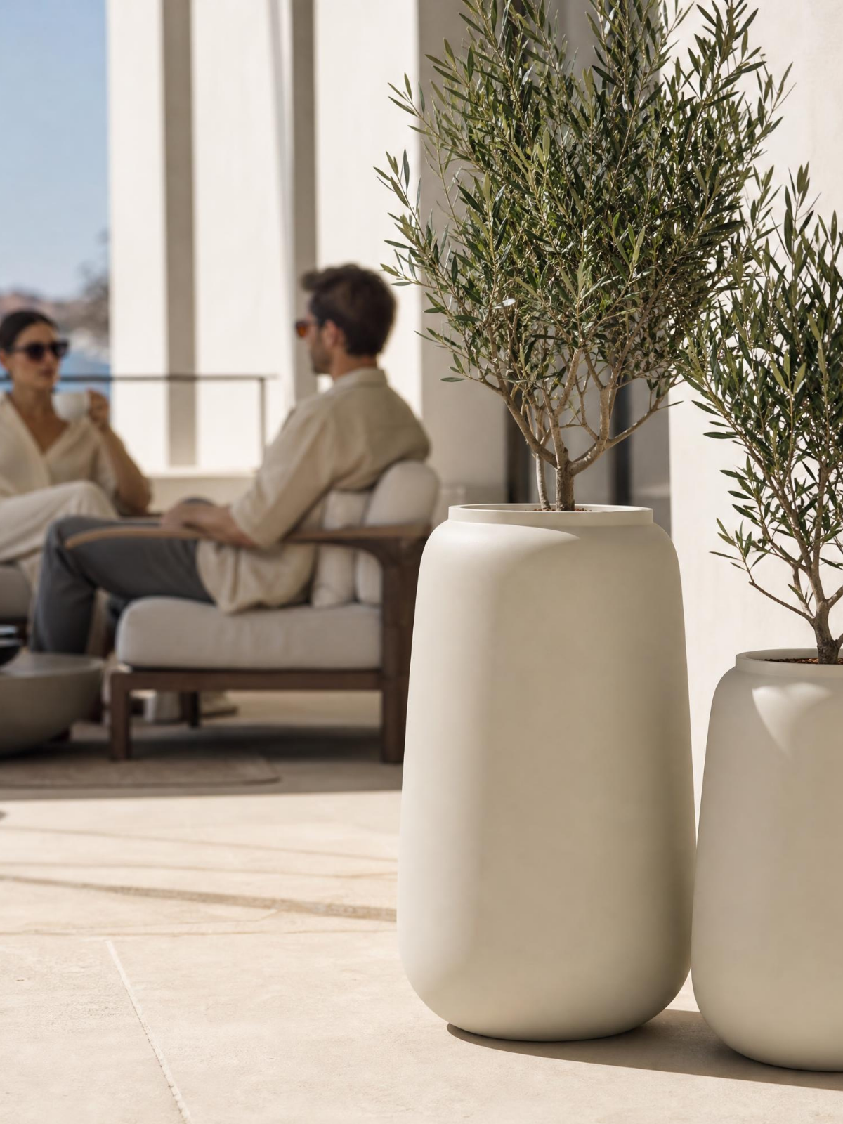 Outdoor furniture and planters for FF&E procurement projects in South Africa