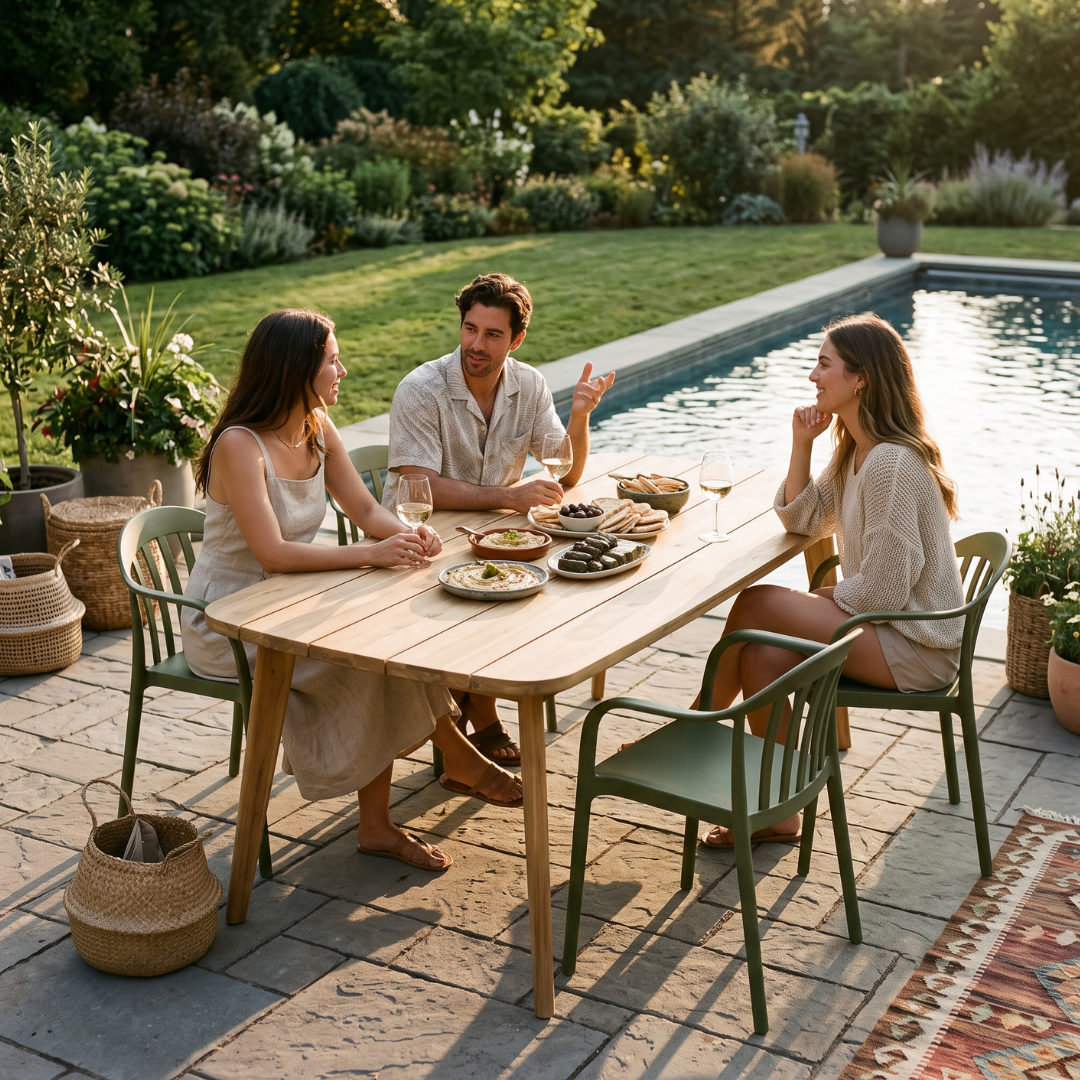 Amalfi Dining Chair - Olive | PREORDER AUGUST