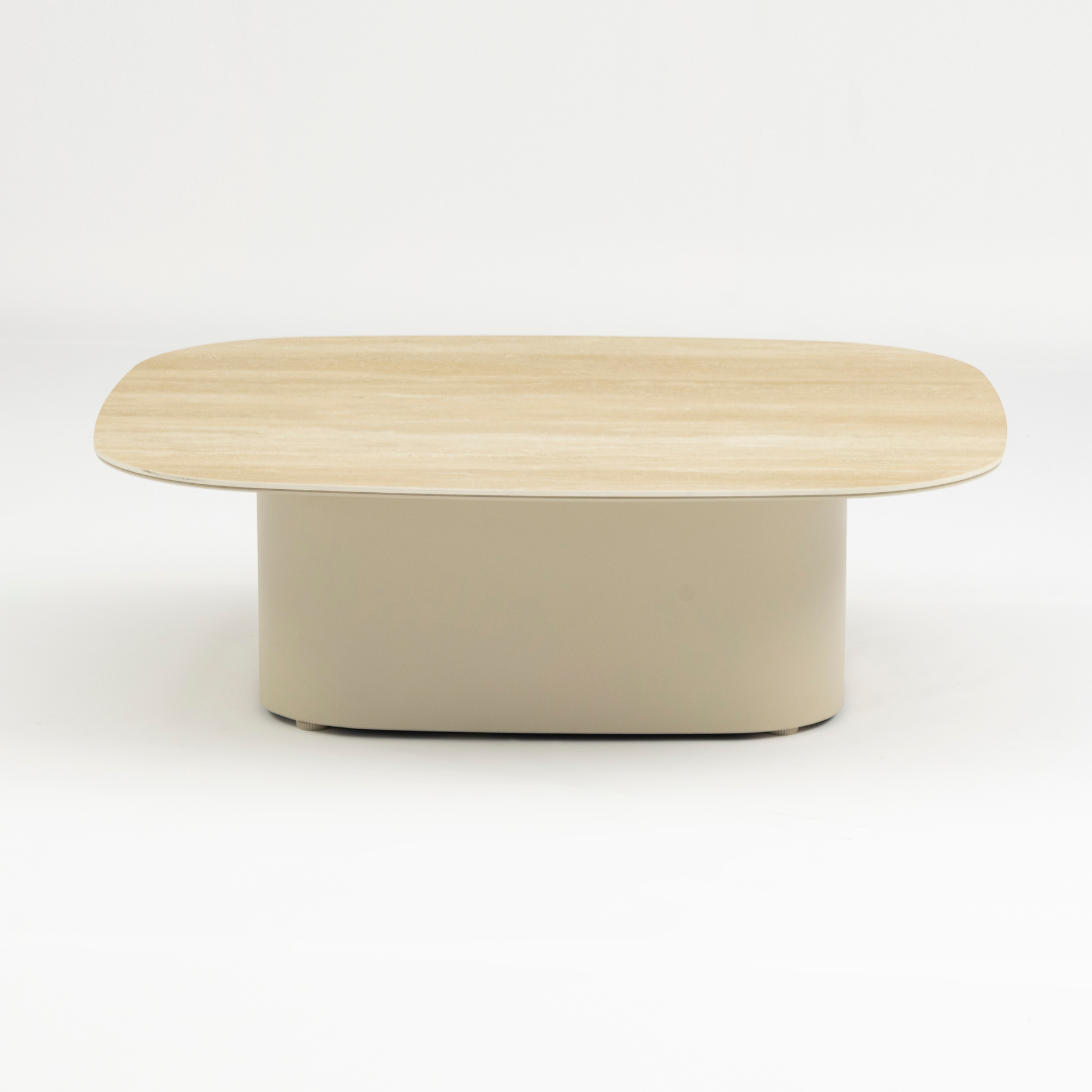 Wave 100cm Coffee Table - Mocha | PREORDER AUGUST