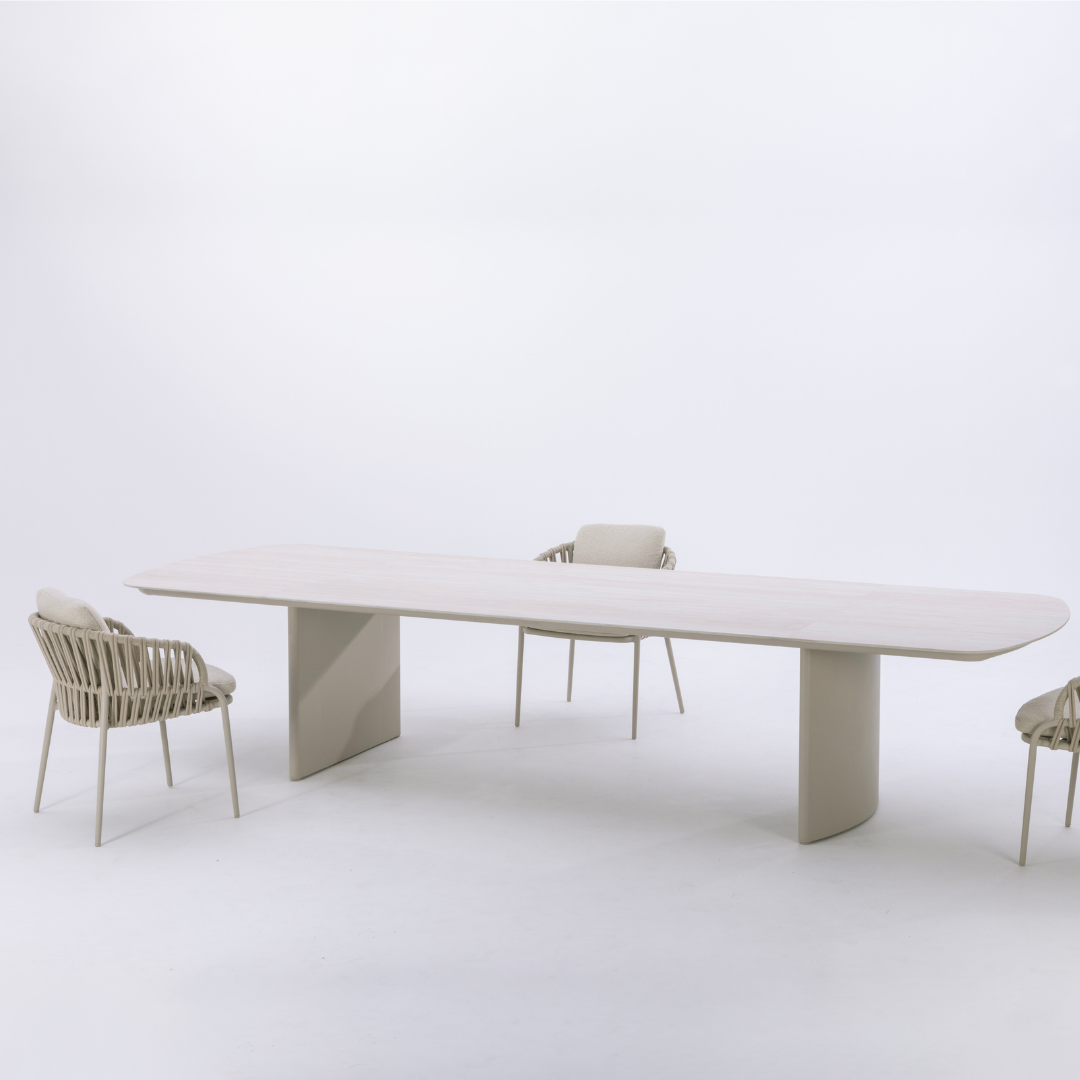 Horizon 3.6m Outdoor Dining Table - Mocha | PREORDER OCTOBER