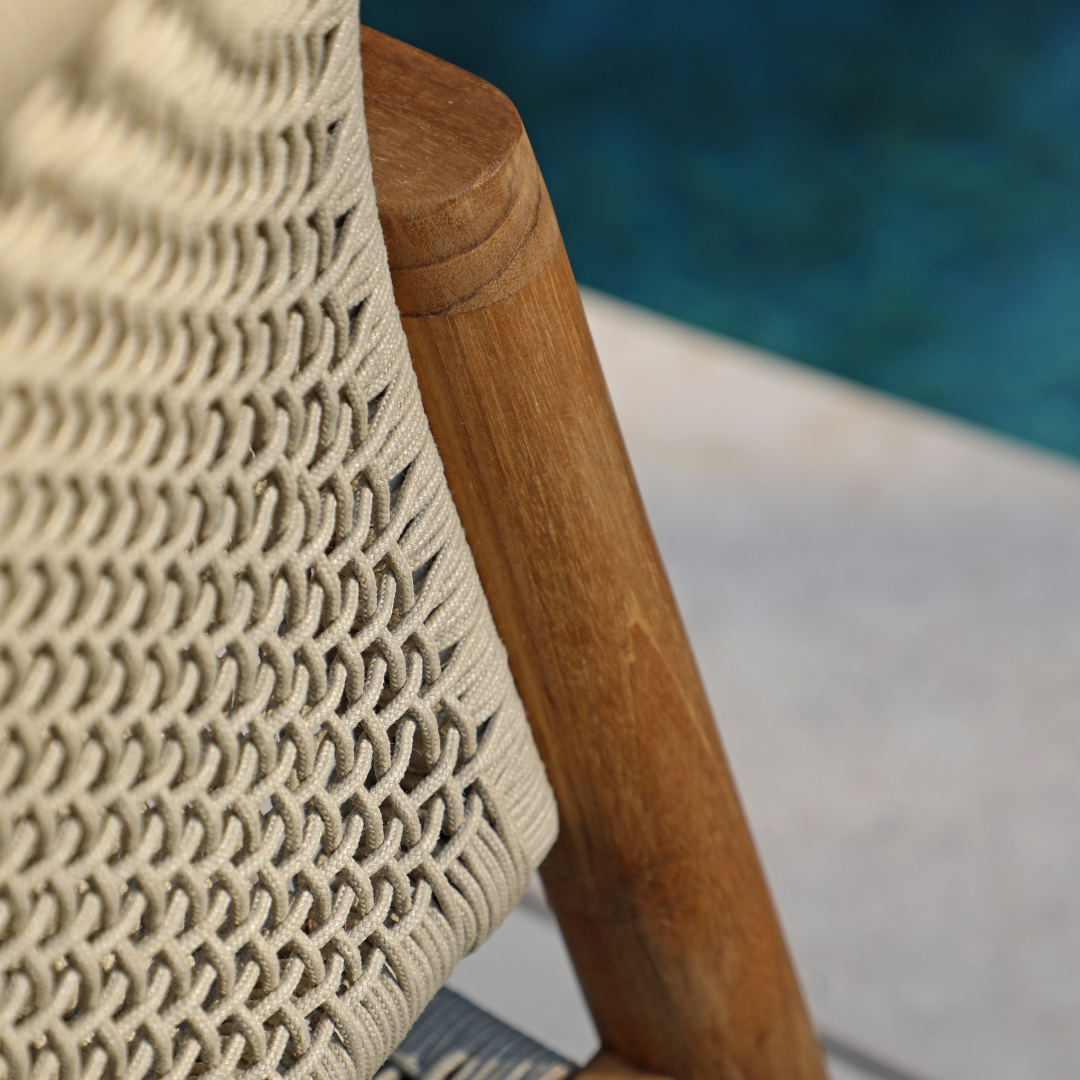 Set of 2: Tolo Lounge Chairs - Teak | ON REQUEST