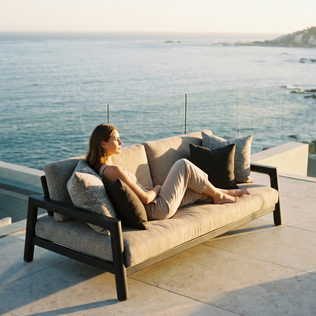 Tolo 3-Seater Sofa - Charcoal | PREORDER OCTOBER