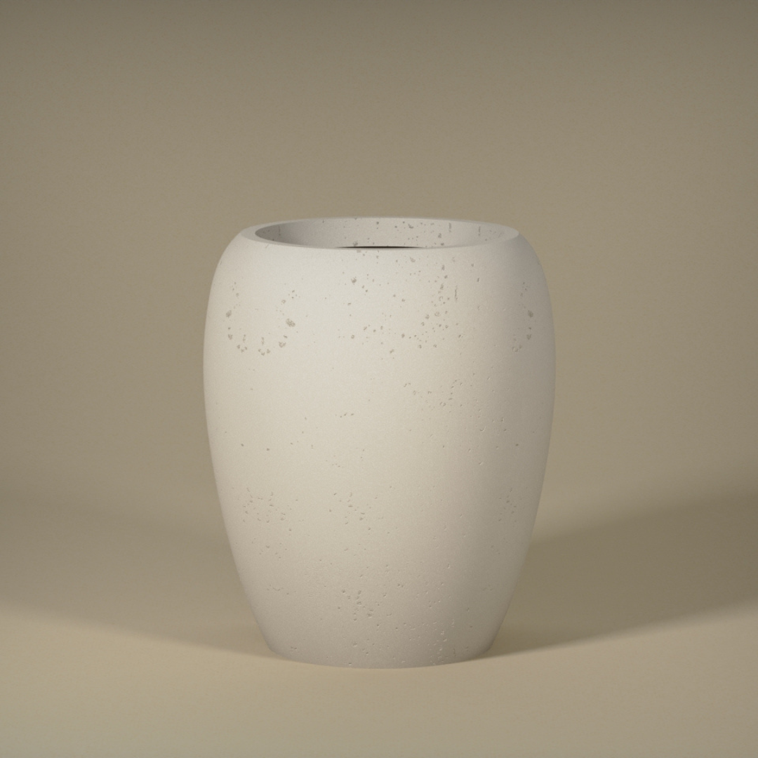 Calix Tall Planter - Urban White Asparagus | PREORDER AUGUST