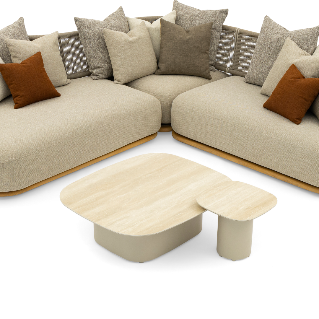 Wave 100cm Coffee Table - Mocha | PREORDER AUGUST