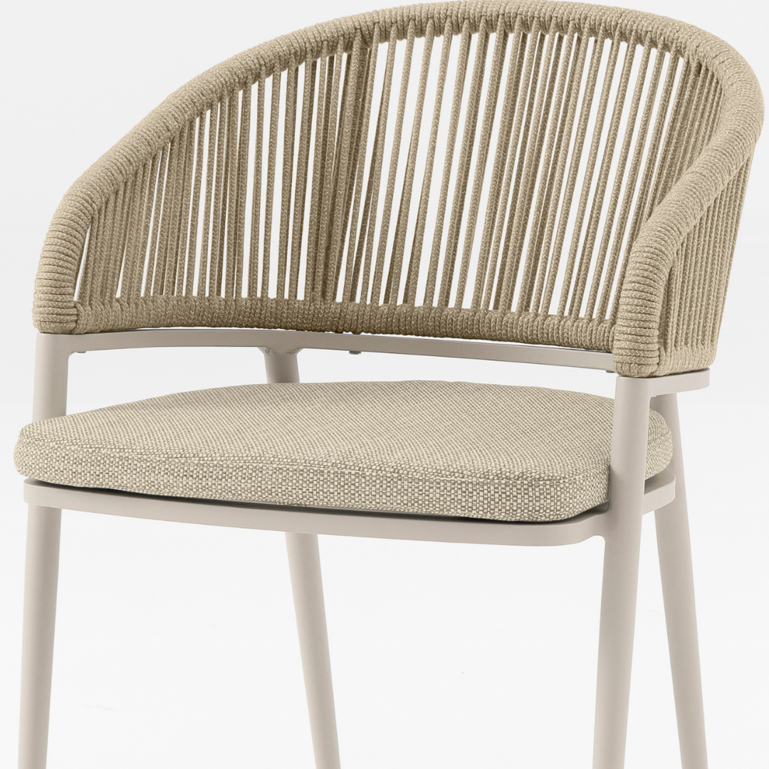 Jack 4-Seater Dining Set Mocha