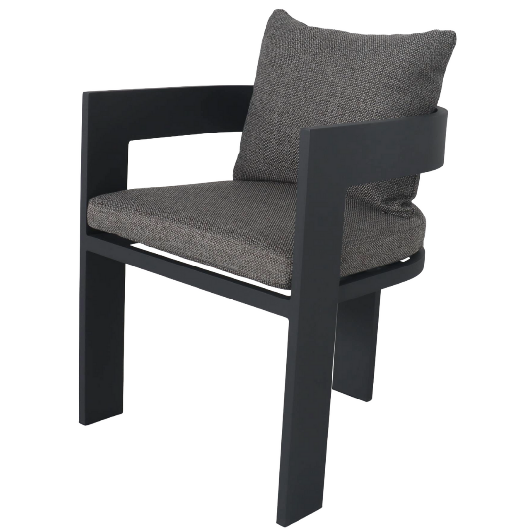 Como 8 Seater Outdoor Dining Set – Dark | PREORDER OCTOBER