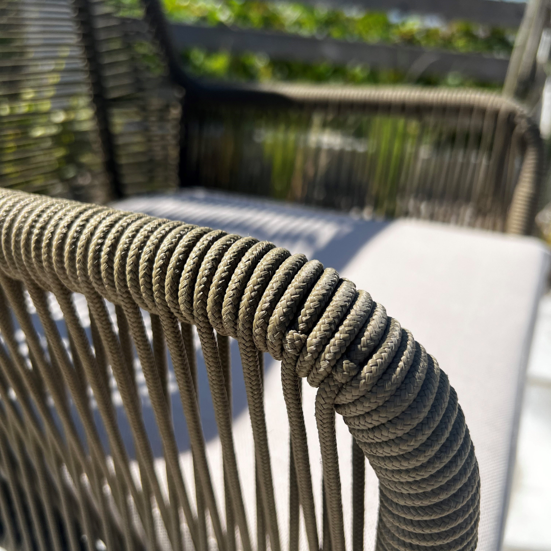 Padua Outdoor Dining Chair - Olive