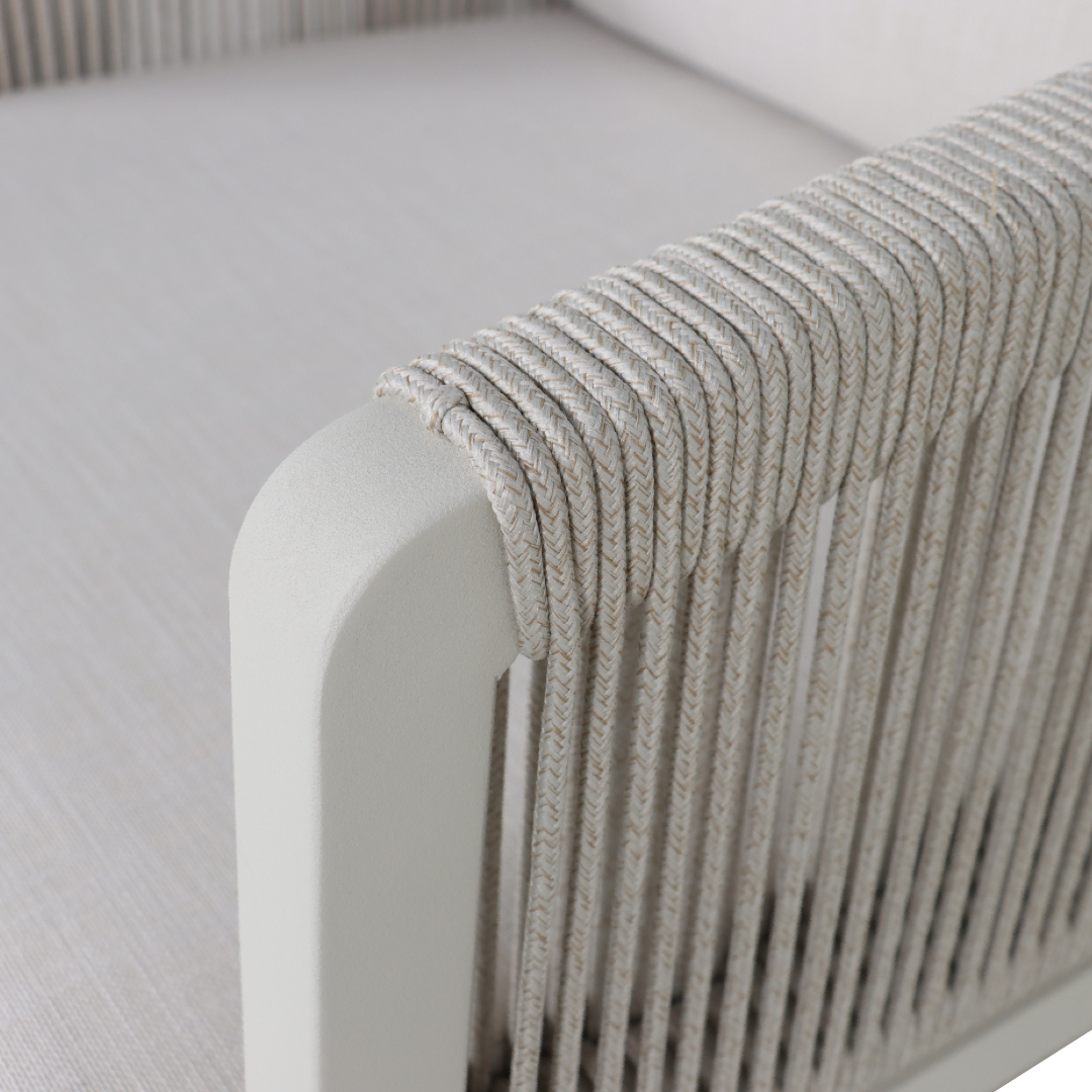 Anholt Rope Sofa Set - Light