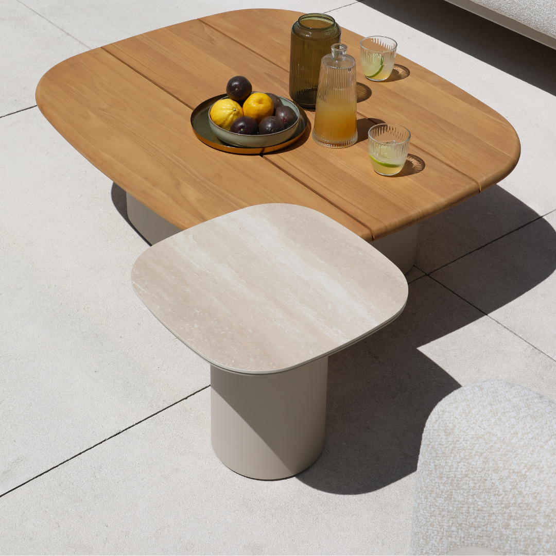 Wave 42cm Coffee Table - Mocha | PREORDER AUGUST