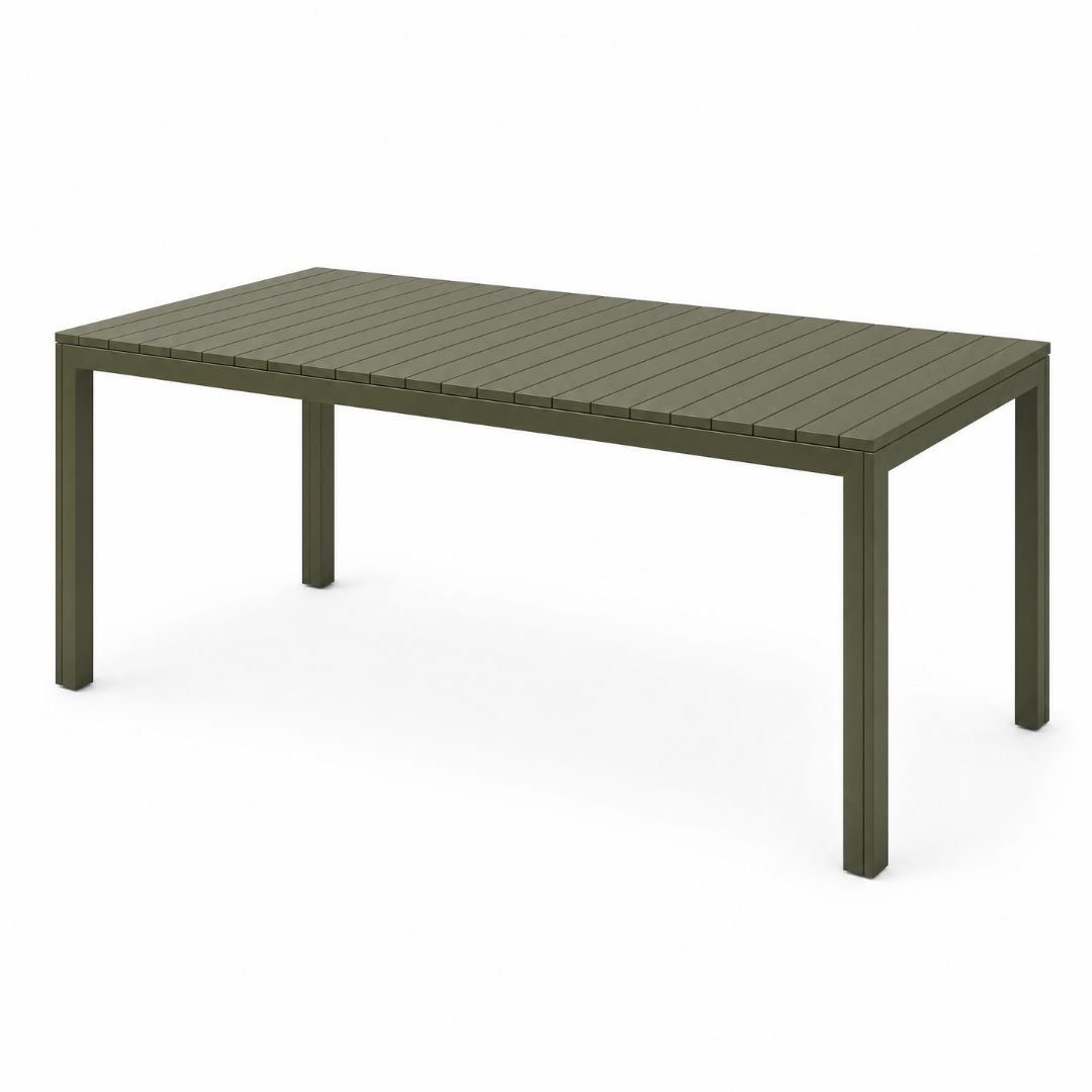 Crete 180cm Dining Table - Olive | PREORDER AUGUST