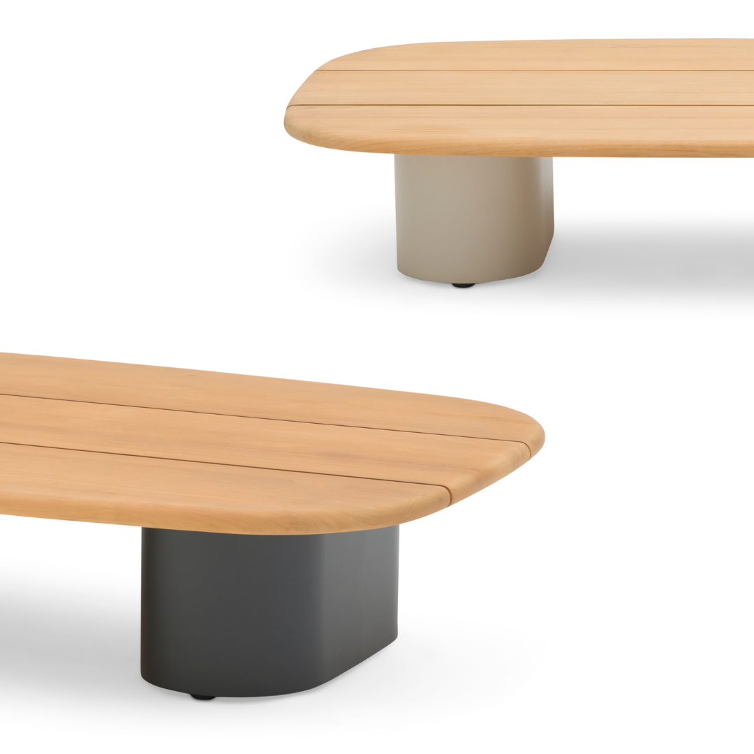 Wave 150cm Coffee Table - Teak (lead time)