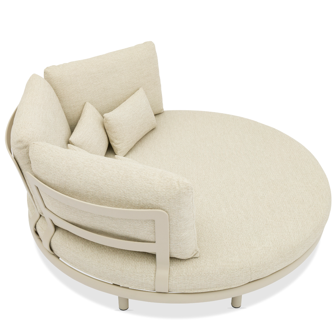 Cloud Island Outdoor Daybed side view on white background