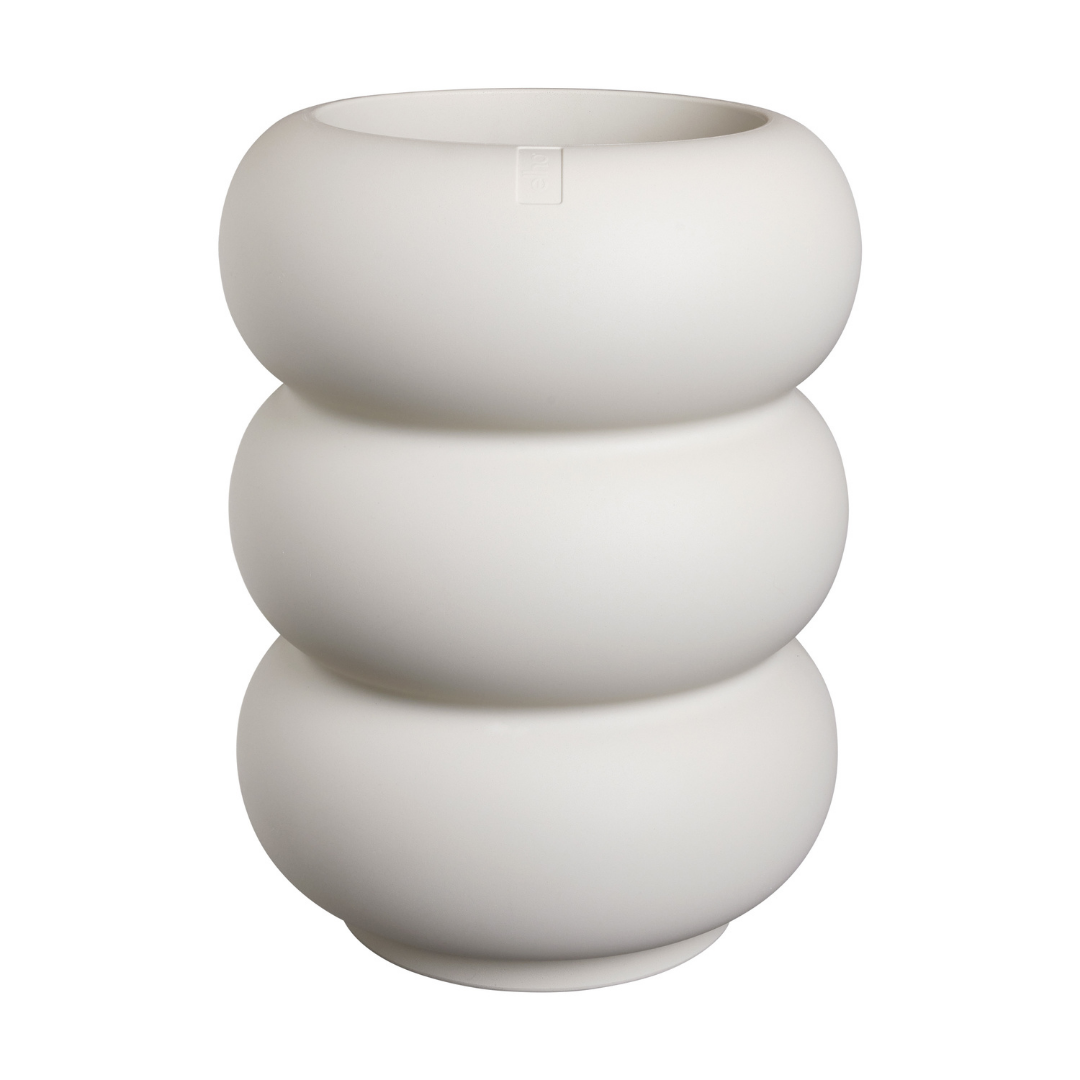 Amber Roll Planter - Linen White | PREORDER OCTOBER