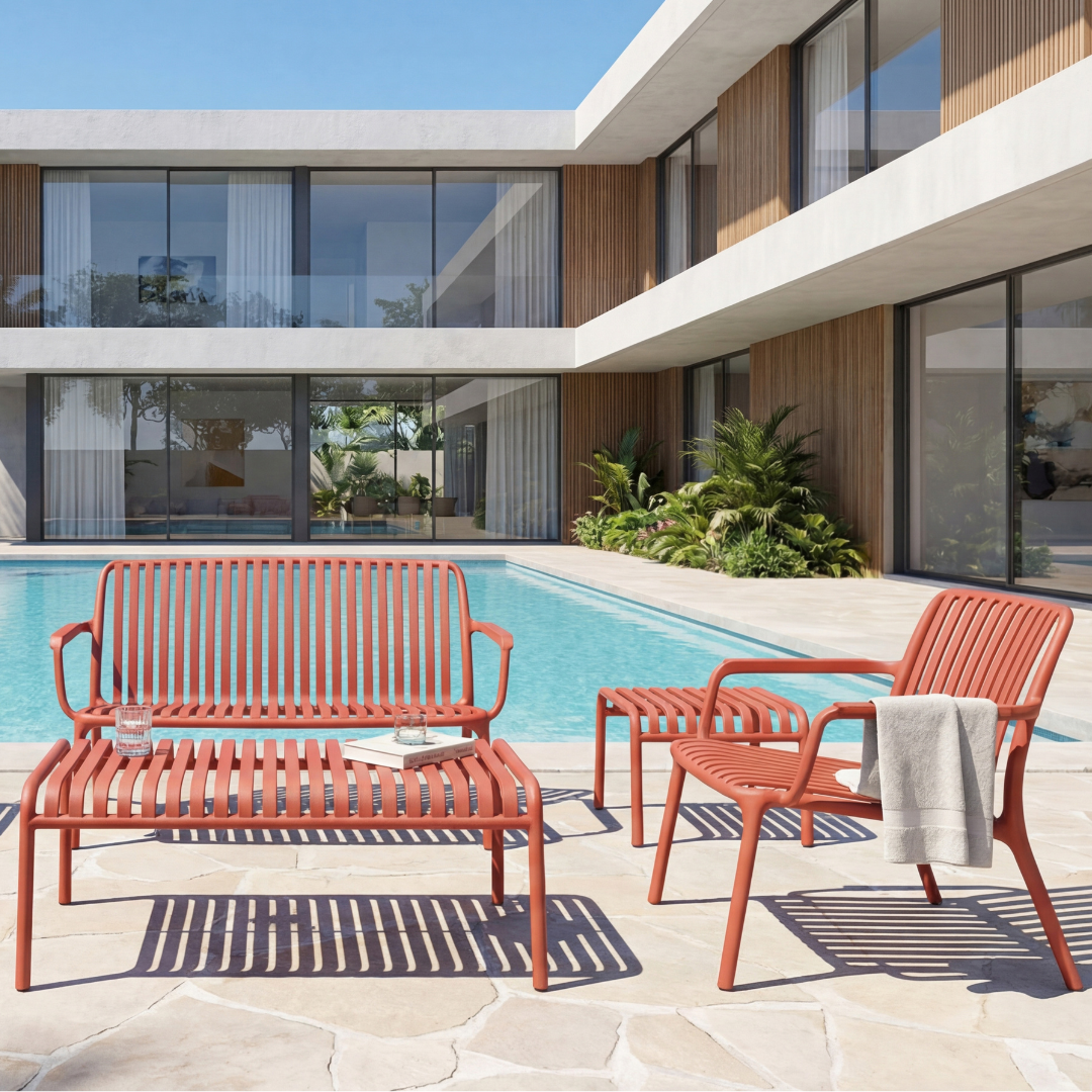 Cabo 6pc Lounge Set Terracotta | PREORDER FEBRUARY