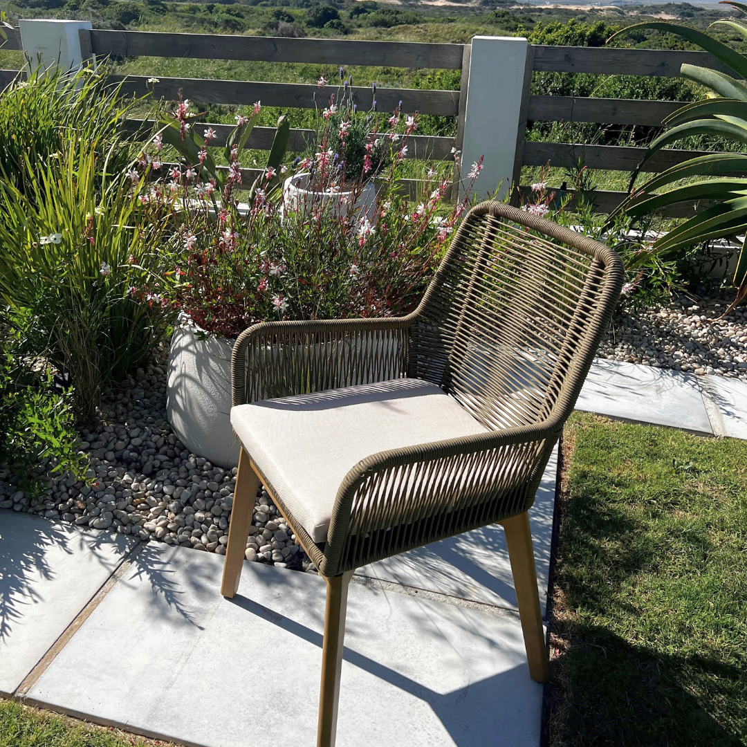 Padua Outdoor Dining Chair - Olive