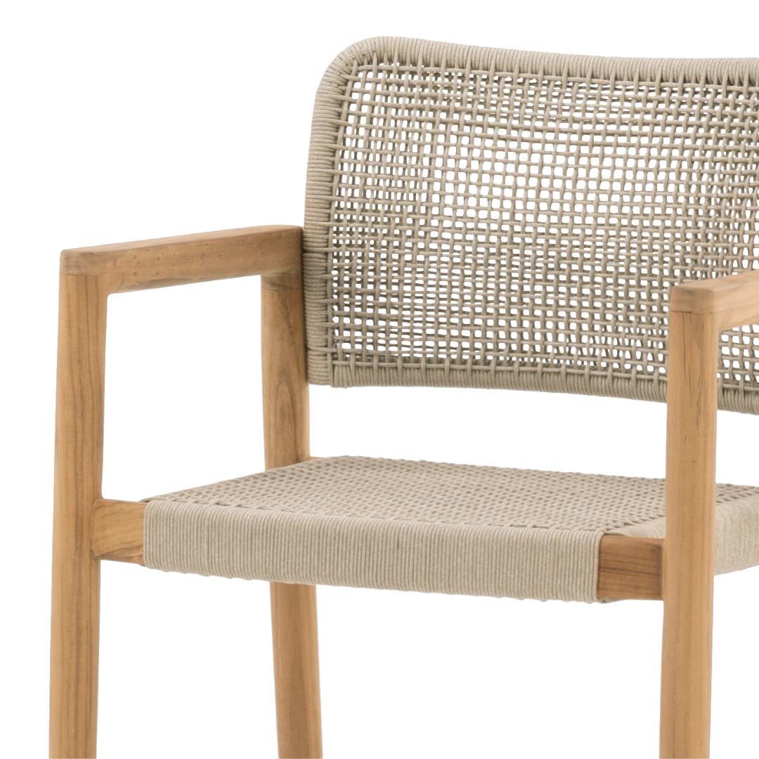 Tolo Bar Stool - Teak | ON REQUEST
