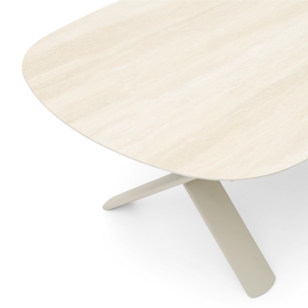 Albatross 3.1m Extendable Outdoor Dining Table Organic - Mocha | PREORDER FEBRUARY