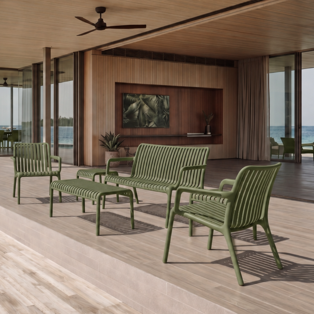 Cabo 6pc Lounge Set - Olive | PREORDER AUGUST