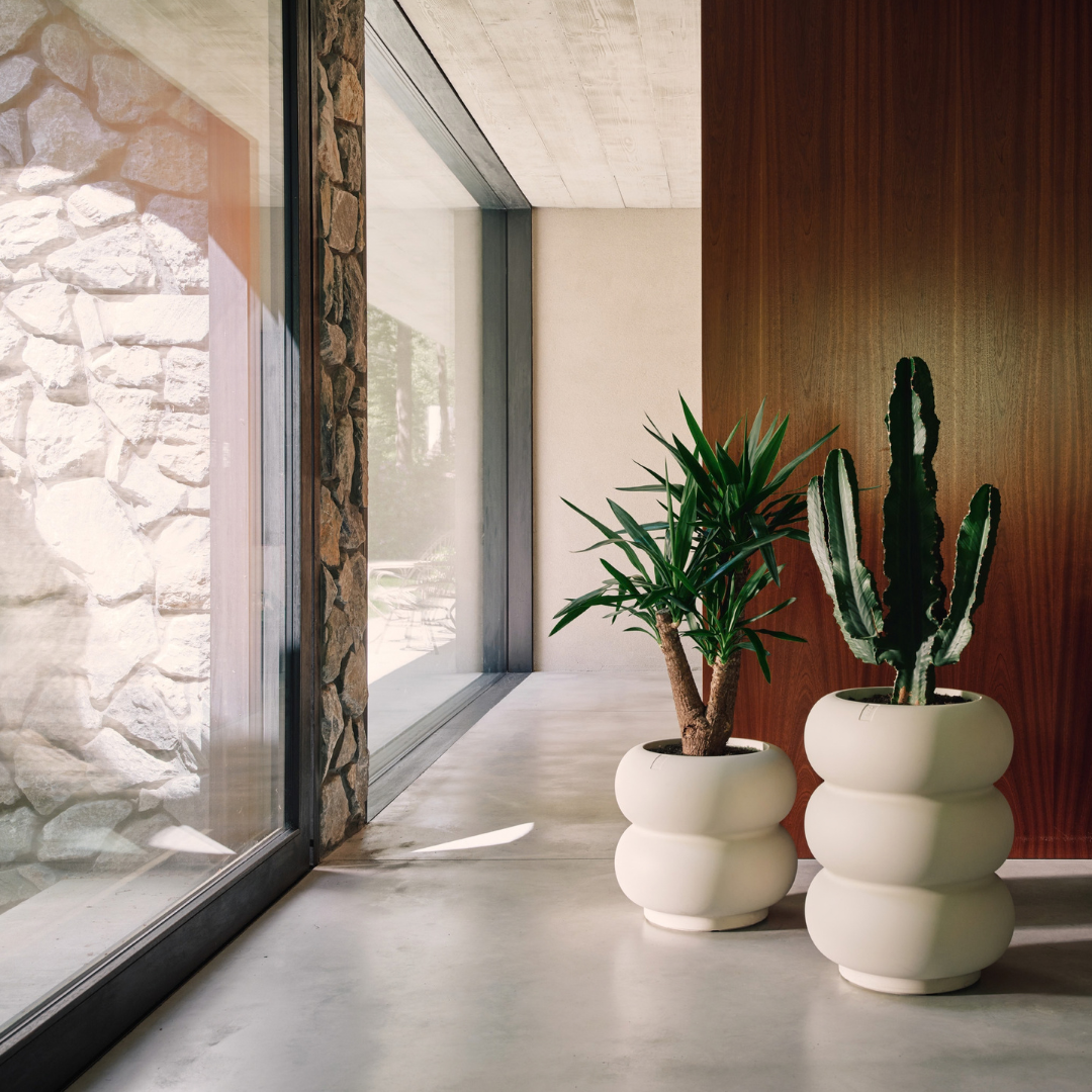 Amber Roll Planter - Linen White | PREORDER OCTOBER