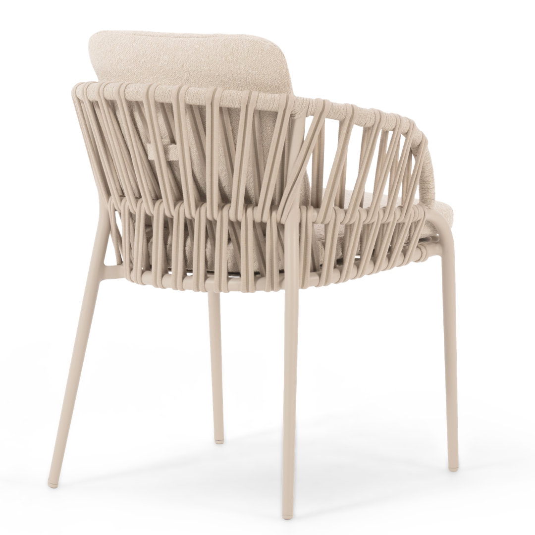 Set of 2: Noon Outdoor Dining Chairs - Mocha | PREORDER AUGUST