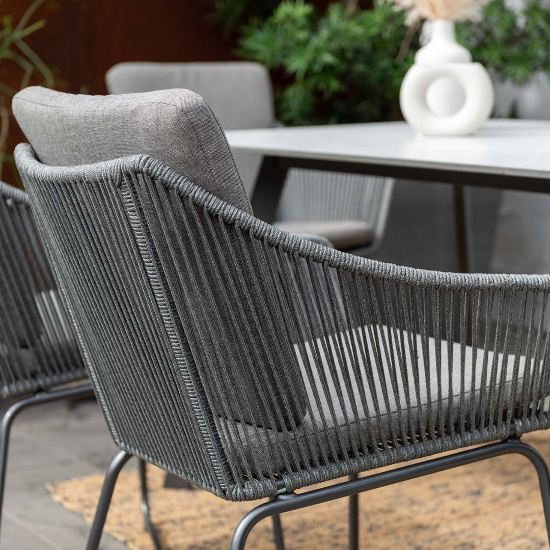 Opal 4-Seater Outdoor Dining Set