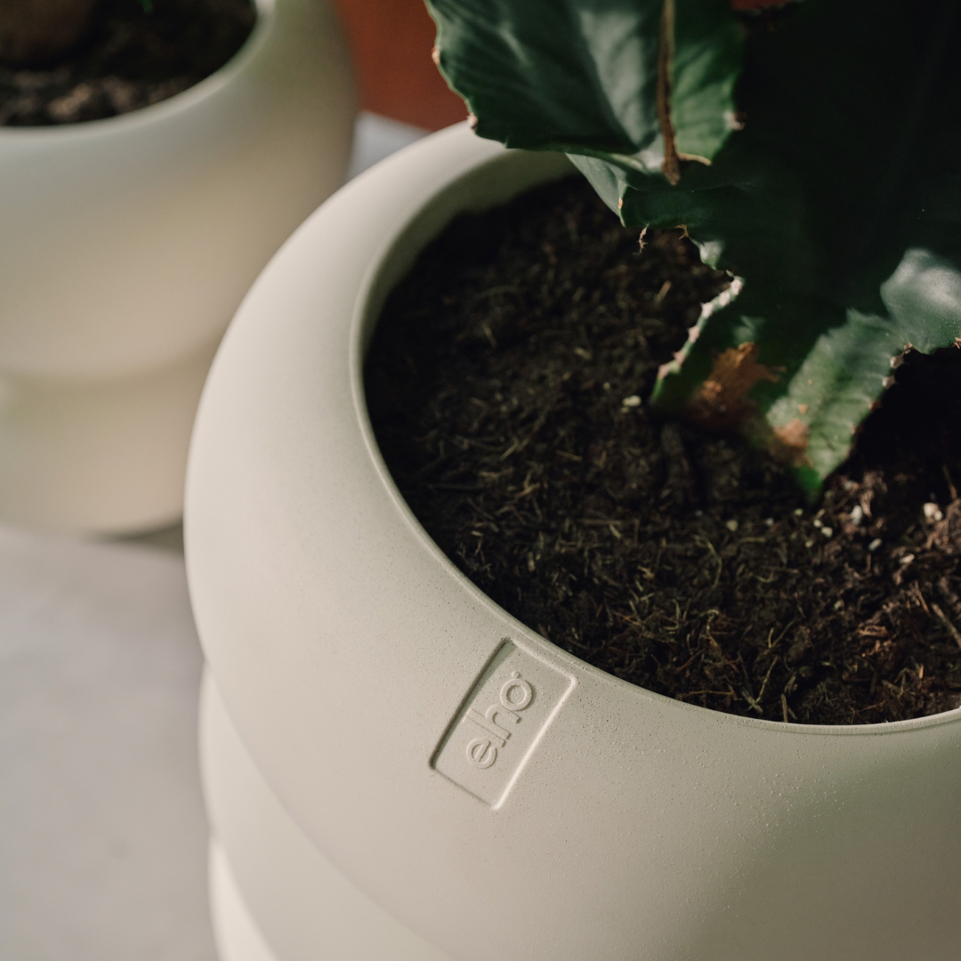 Amber Roll Planter - Linen White | PREORDER OCTOBER