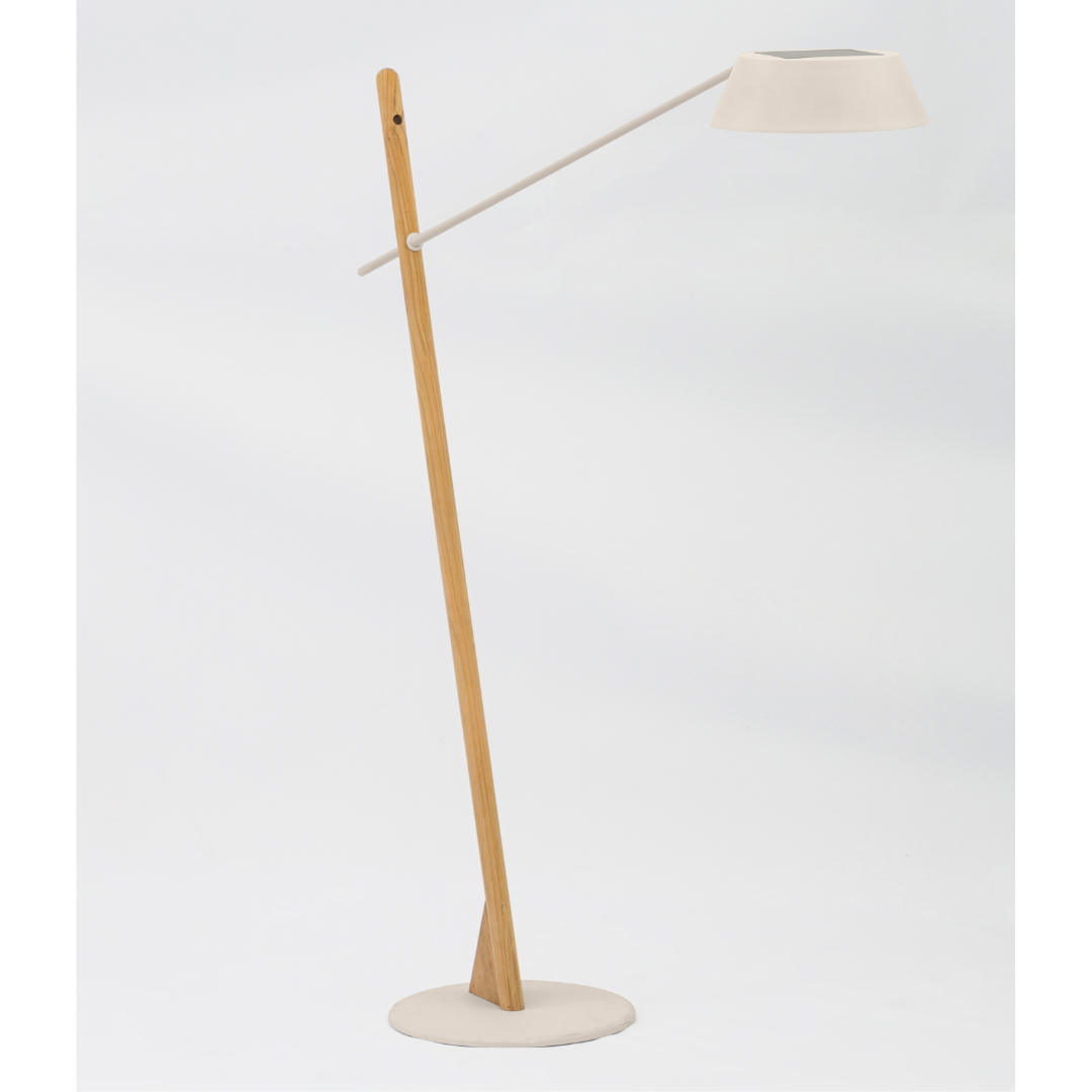 Sunny Solar Pendant Lamp - Mocha + Teak