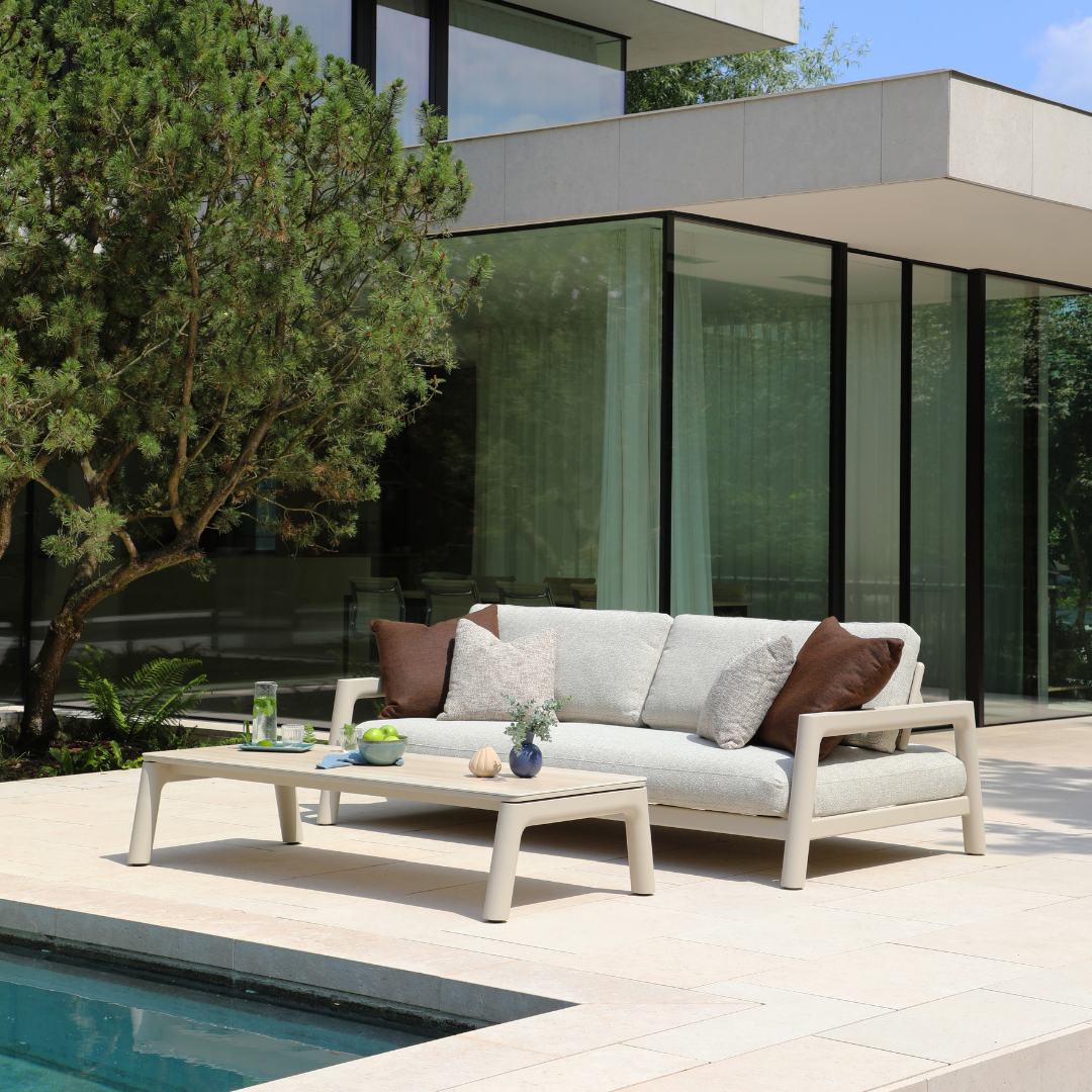 Tolo 3-Seater Sofa - Mocha