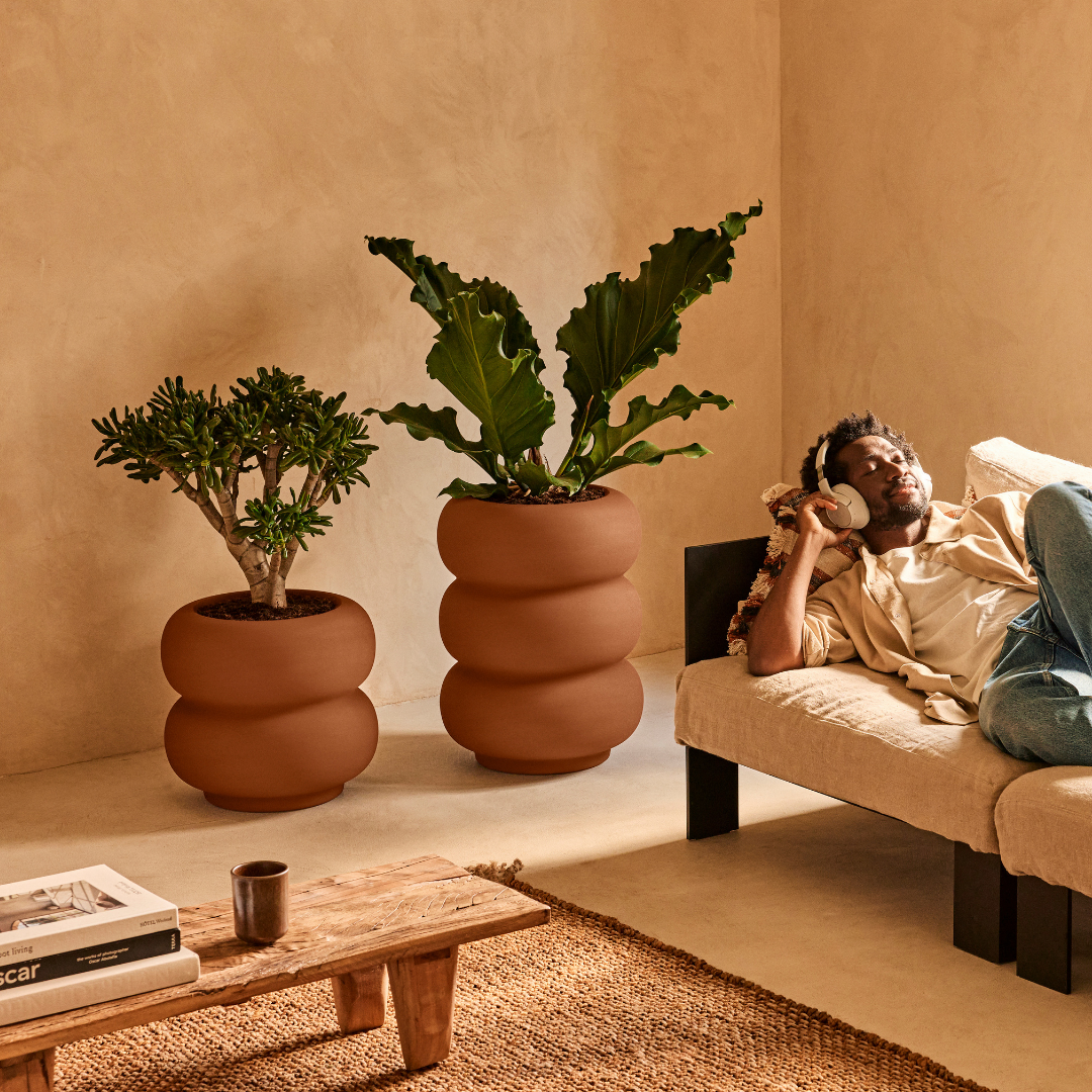 Amber Roll Planter - Caramel | PREORDER OCTOBER