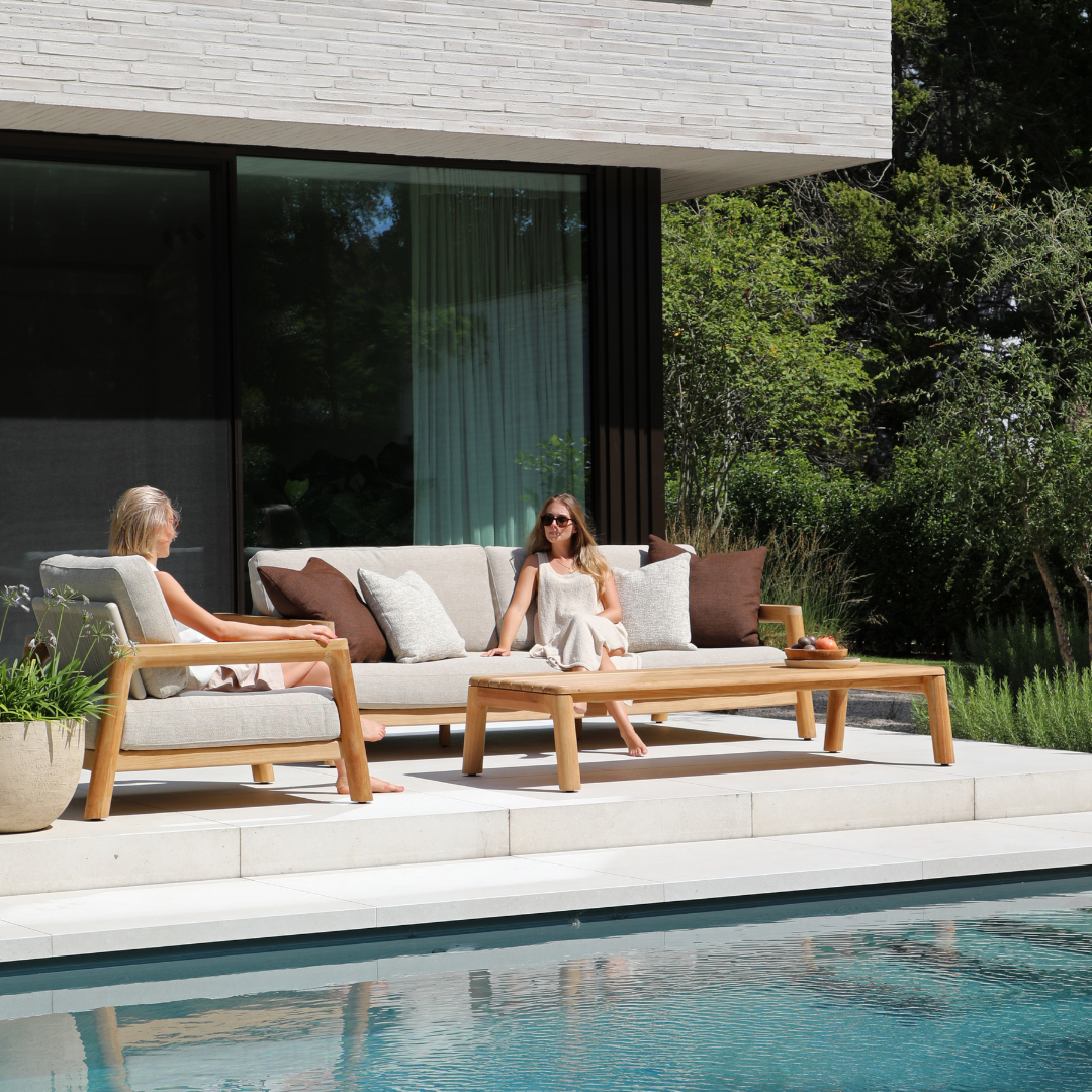 Tolo 3-Seater Sofa - Teak | ON REQUEST