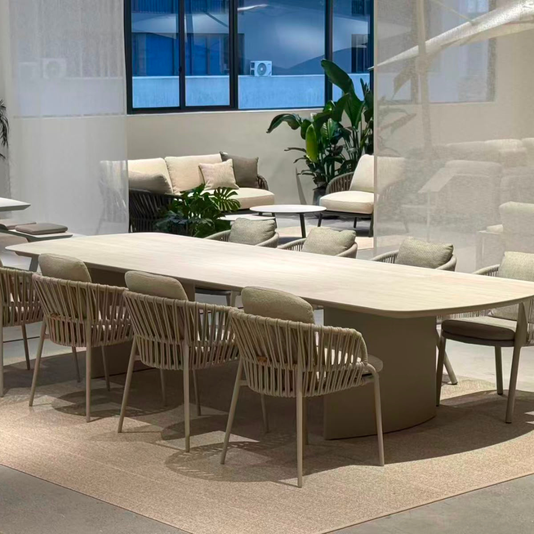 Horizon 3.6m Outdoor Dining Table - Mocha | PREORDER OCTOBER