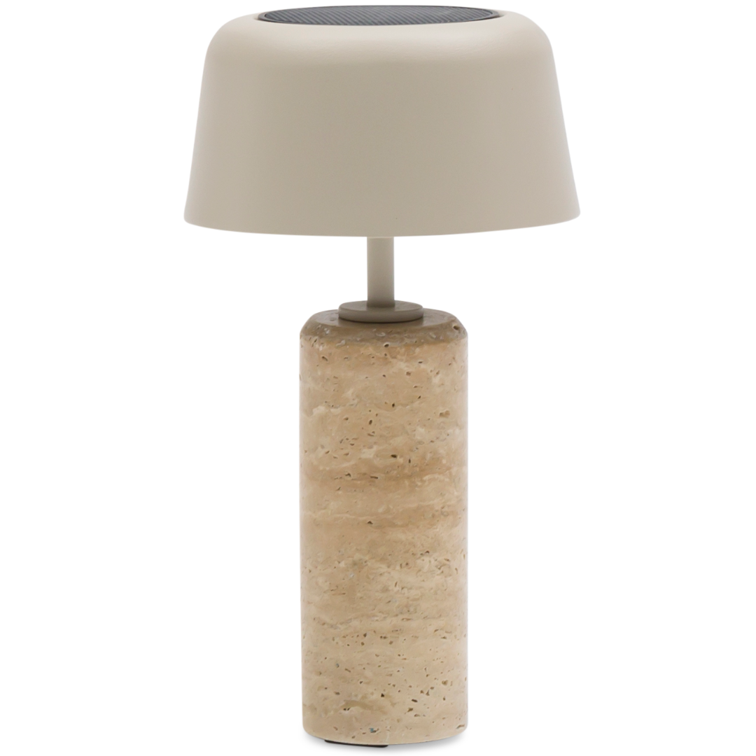 Spark Lamp - Cylinder Travertine 26cm | PREORDER SEPTEMBER