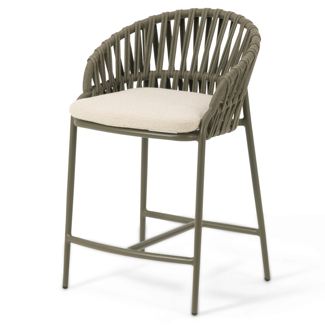 Noon Outdoor Counter Stool - Olive Green | PREORDER DECEMBER