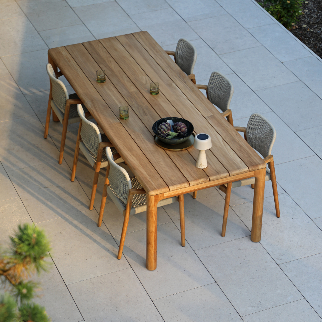 Tolo Teak 240cm Dining Table (lead time)