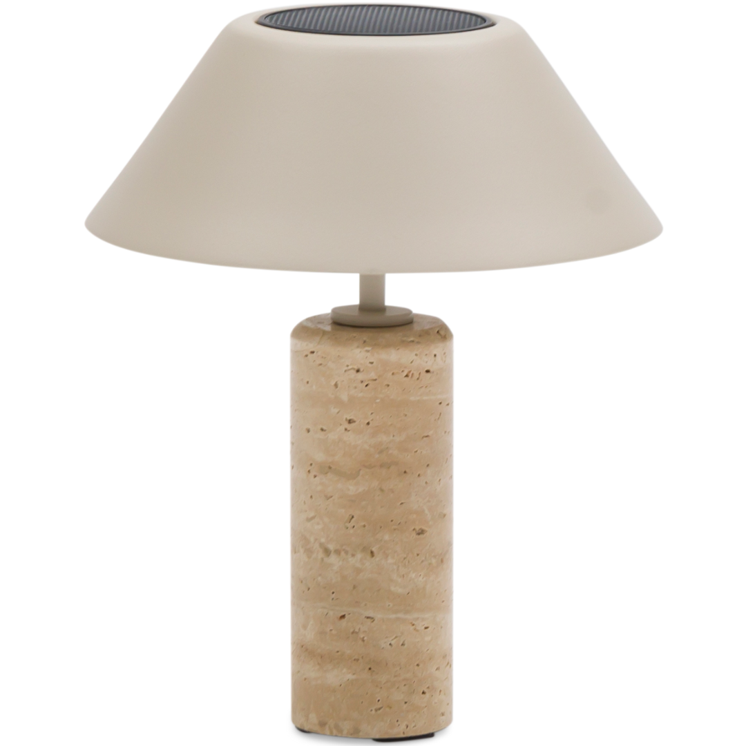 Spark Lamp - Cylinder Cone Travertine 26cm | PREORDER AUGUST