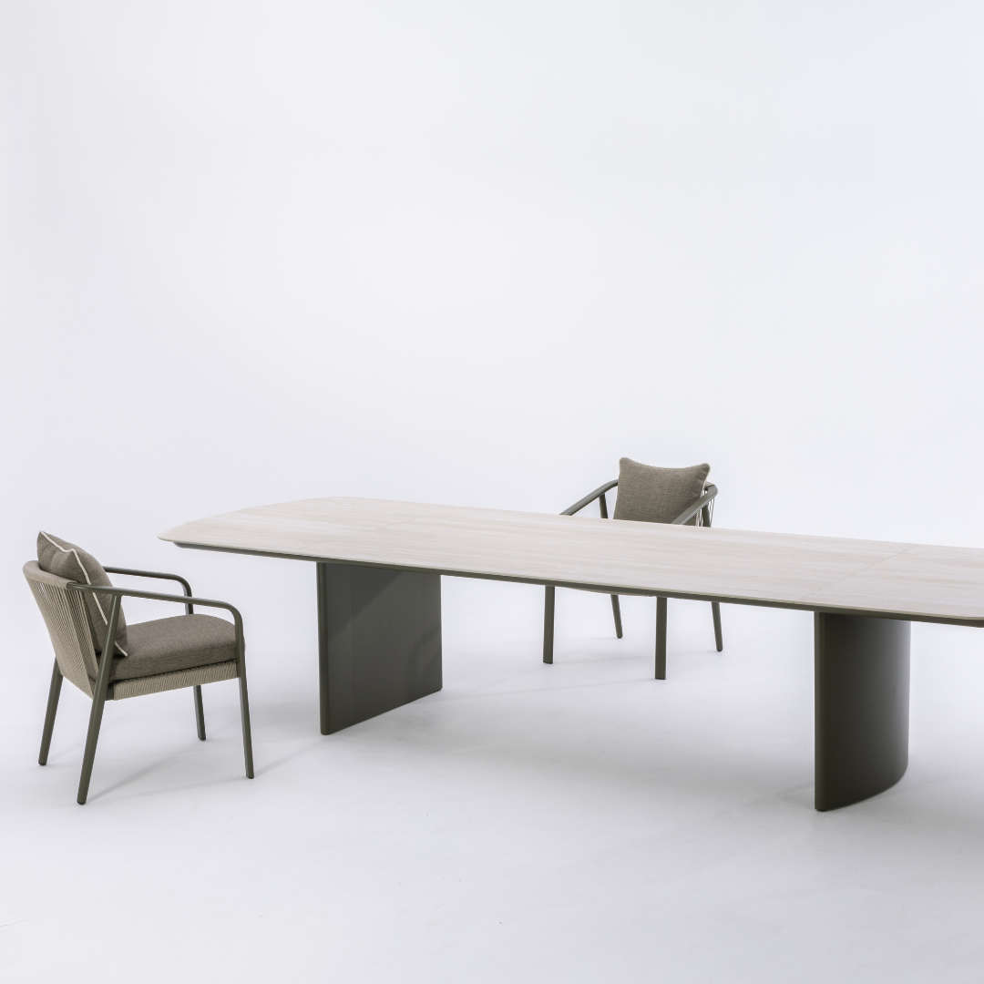 Horizon 3.6m Outdoor Dining Table - Olive | PREORDER OCTOBER