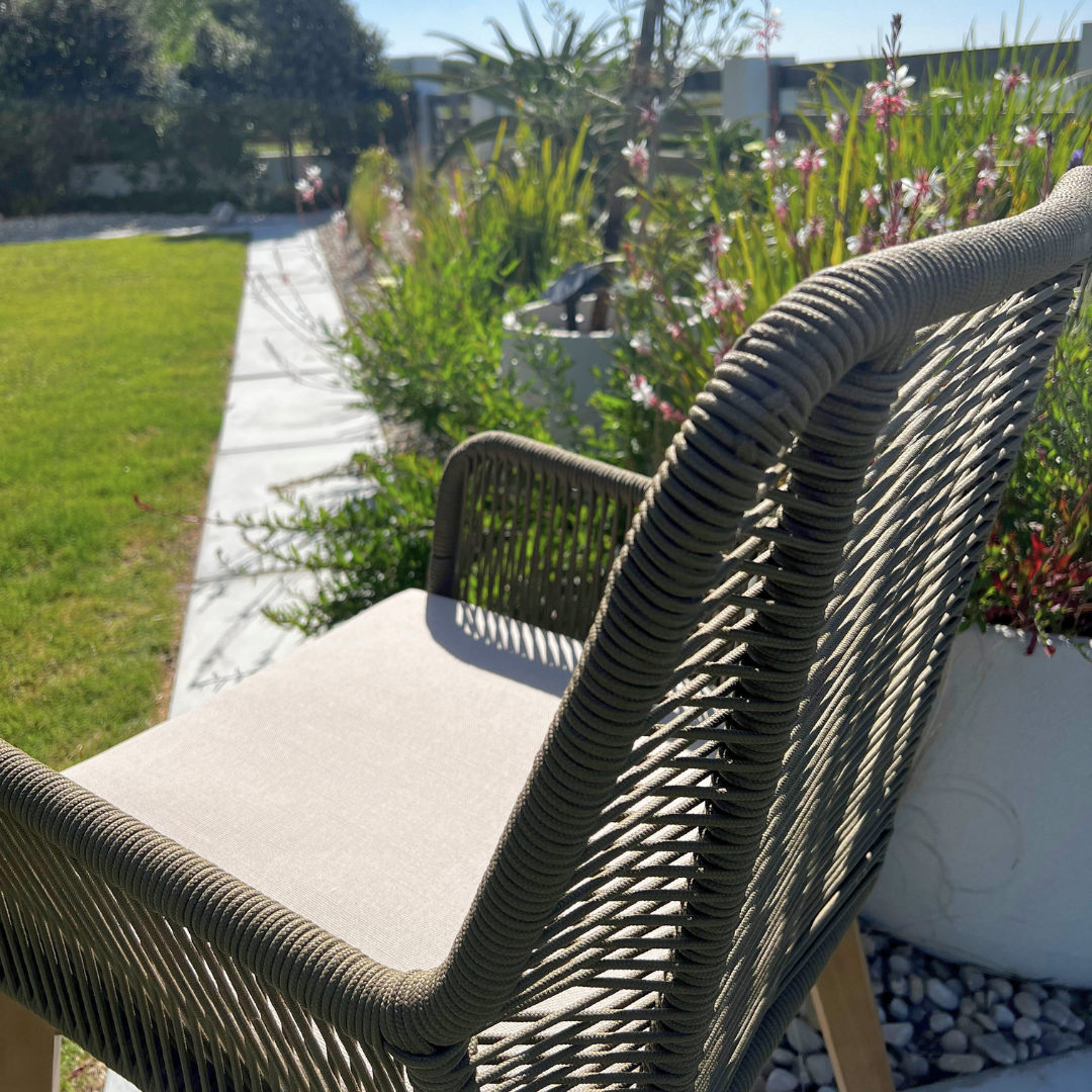 Padua Outdoor Dining Chair - Olive
